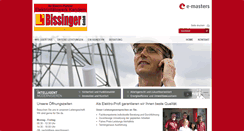 Desktop Screenshot of elektro-bissinger.de